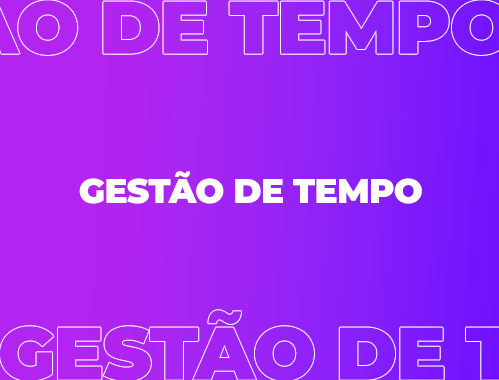 Gestão de tempo